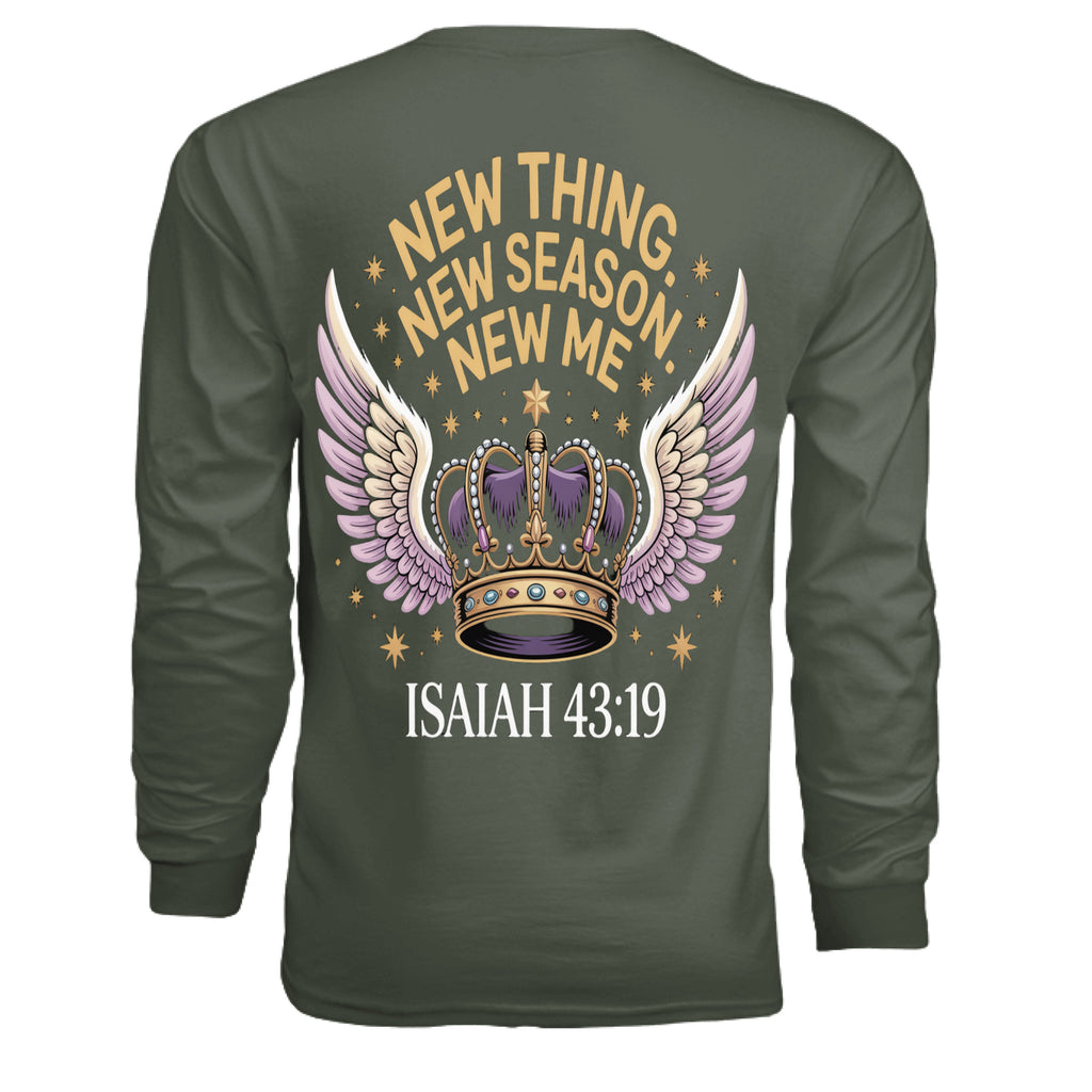 MILITARY GREEN - BACK