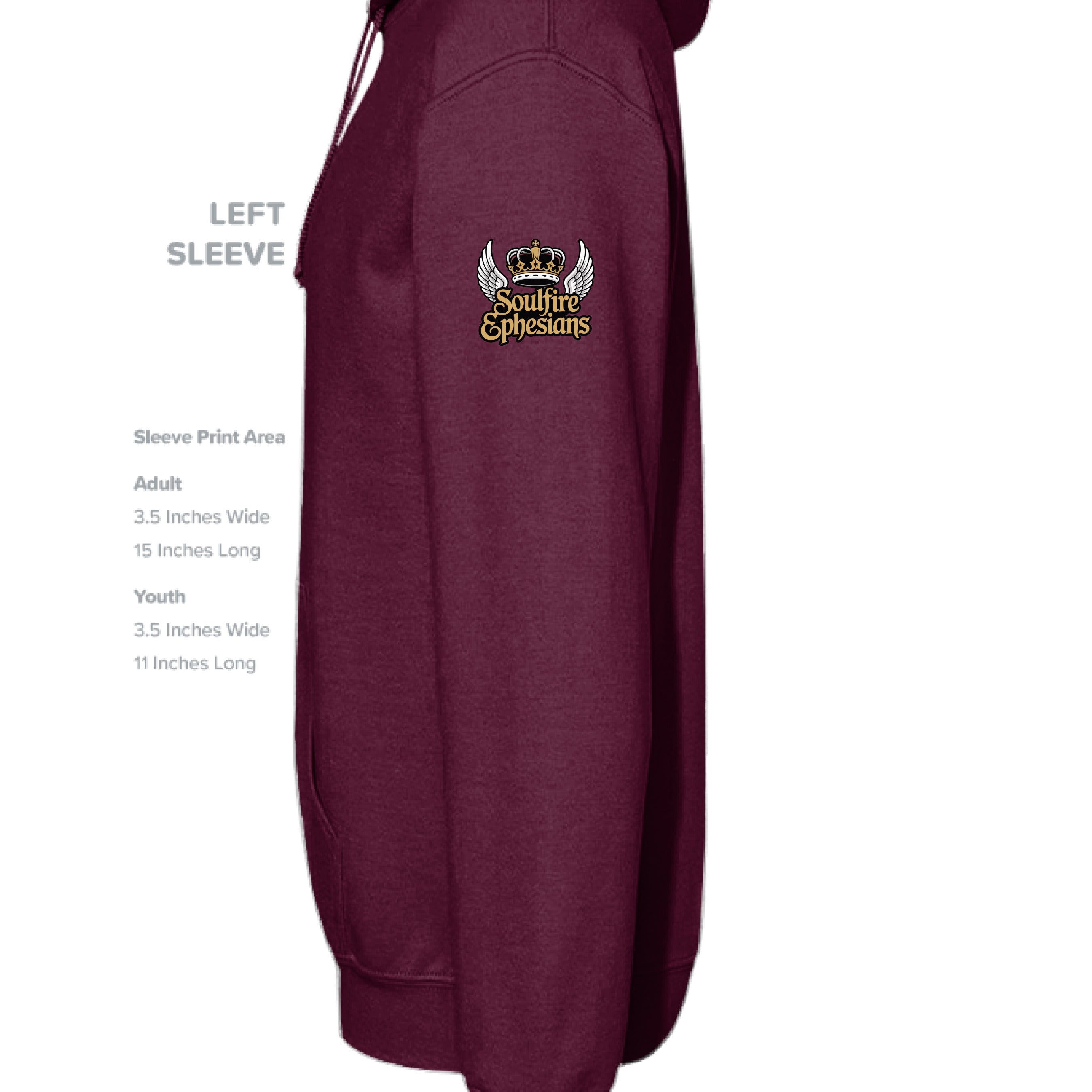MAROON - SLEEVE_LEFT