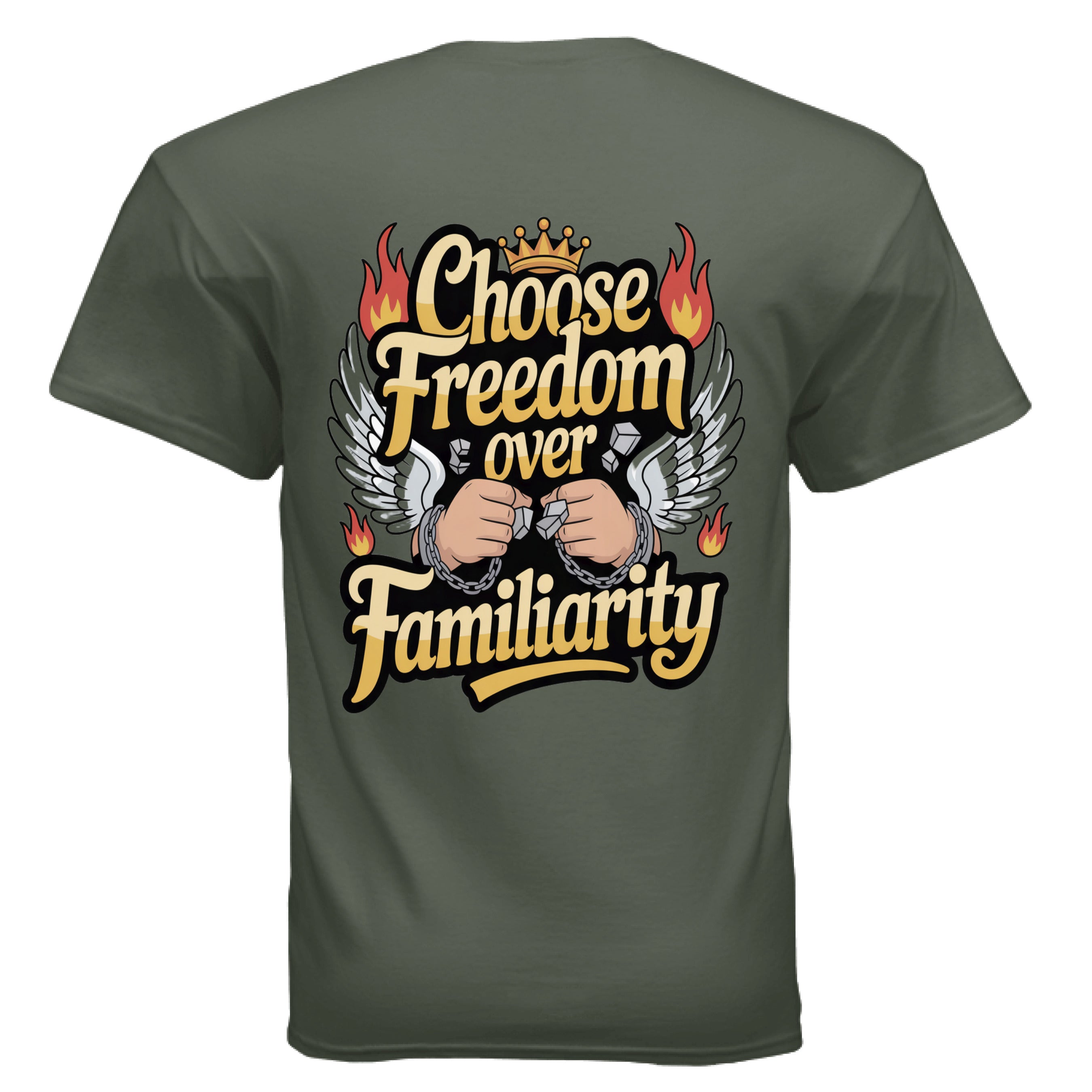 MILITARY GREEN - BACK