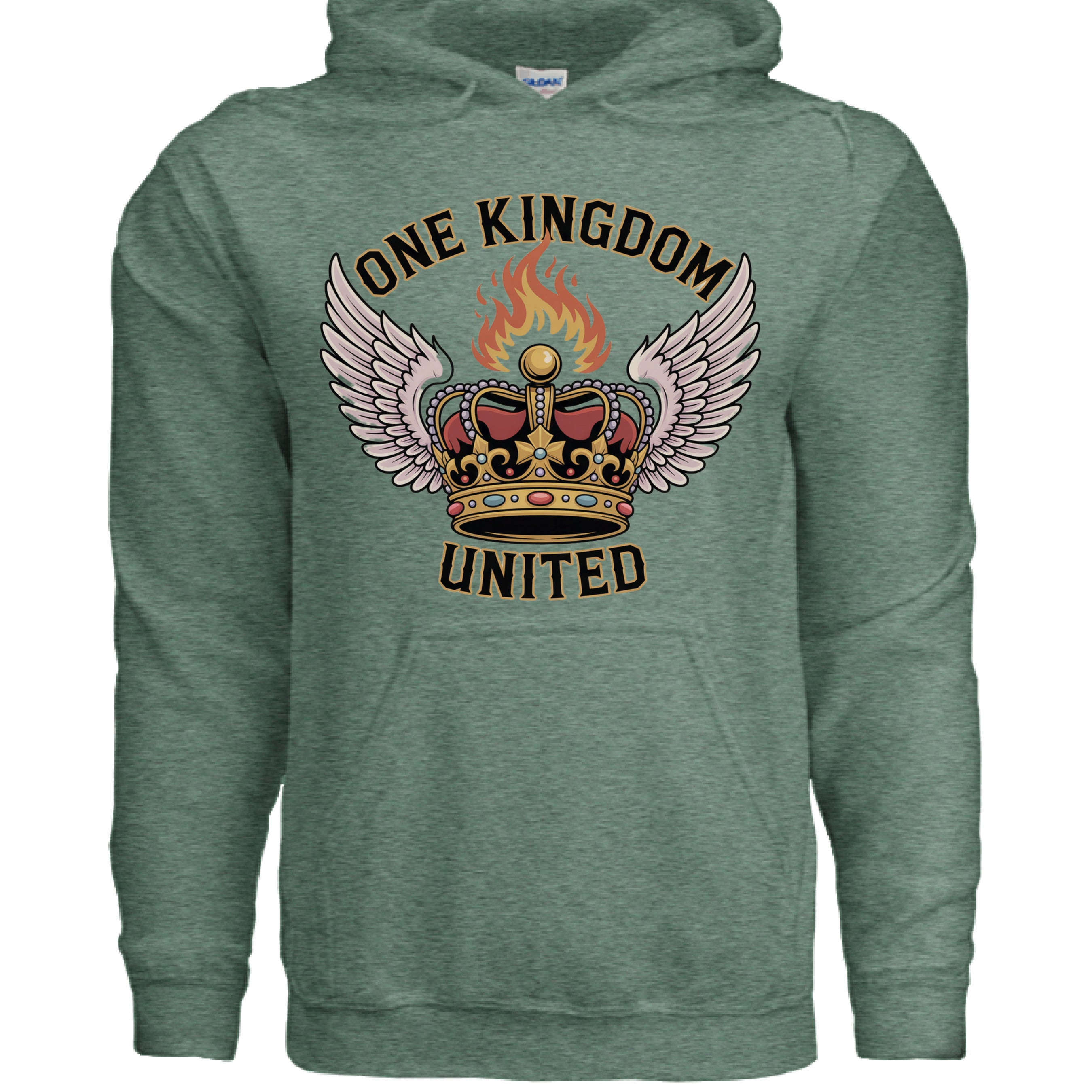 Heather Sport Dark Green - FRONT