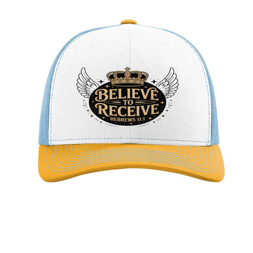 White/ Columbia Blue/ Yellow - FRONT