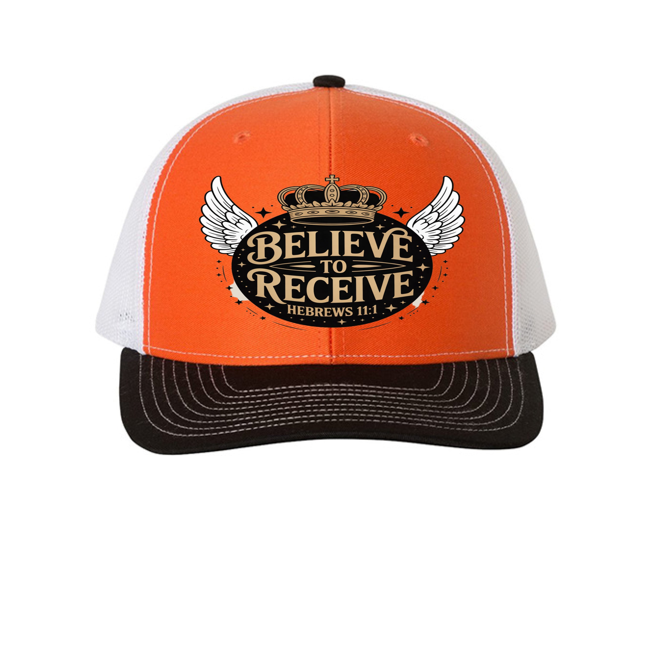 Orange/ White/ Black - FRONT