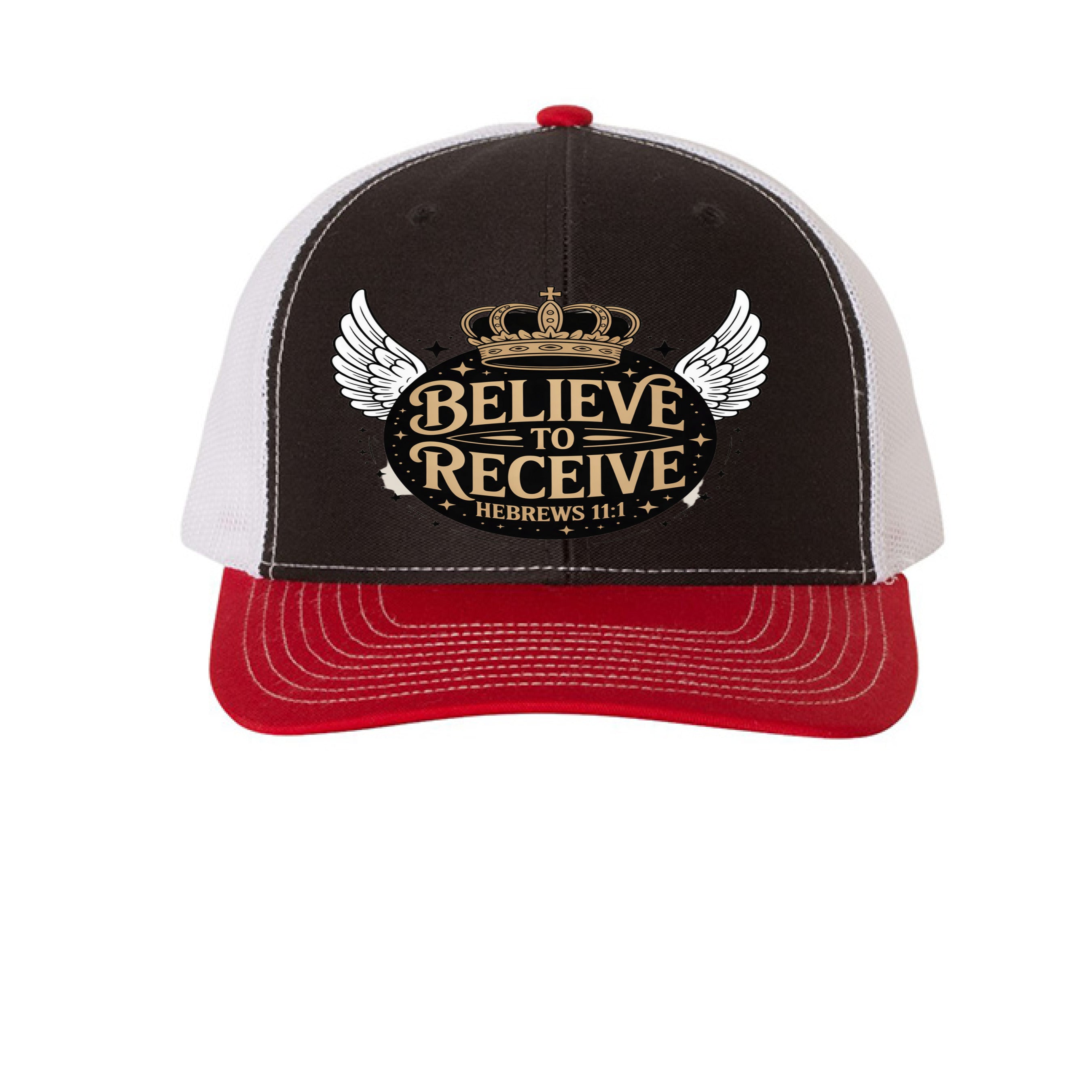 Black/ White/ Red - FRONT