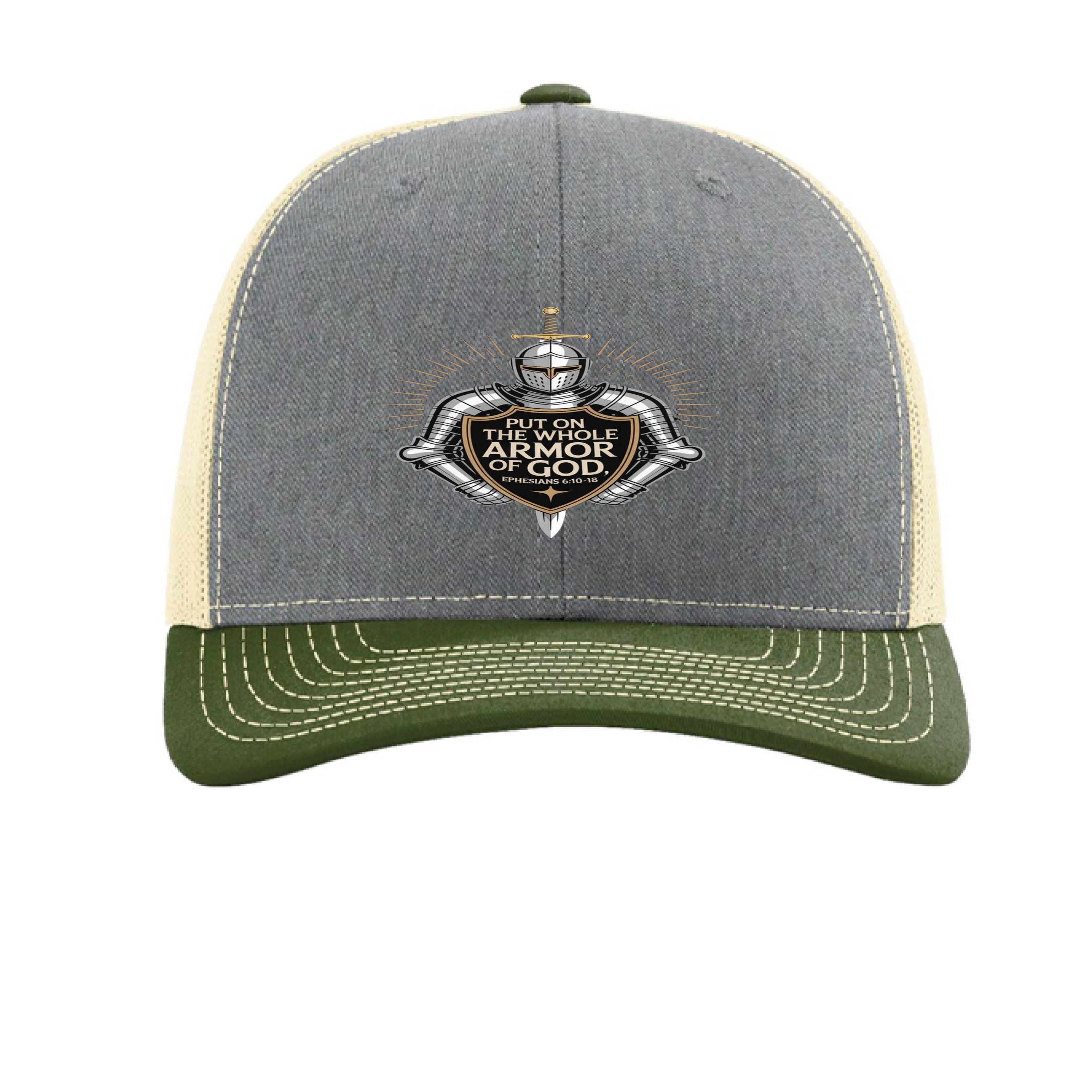 Heather Grey/ Birch/ Army Olive - FRONT