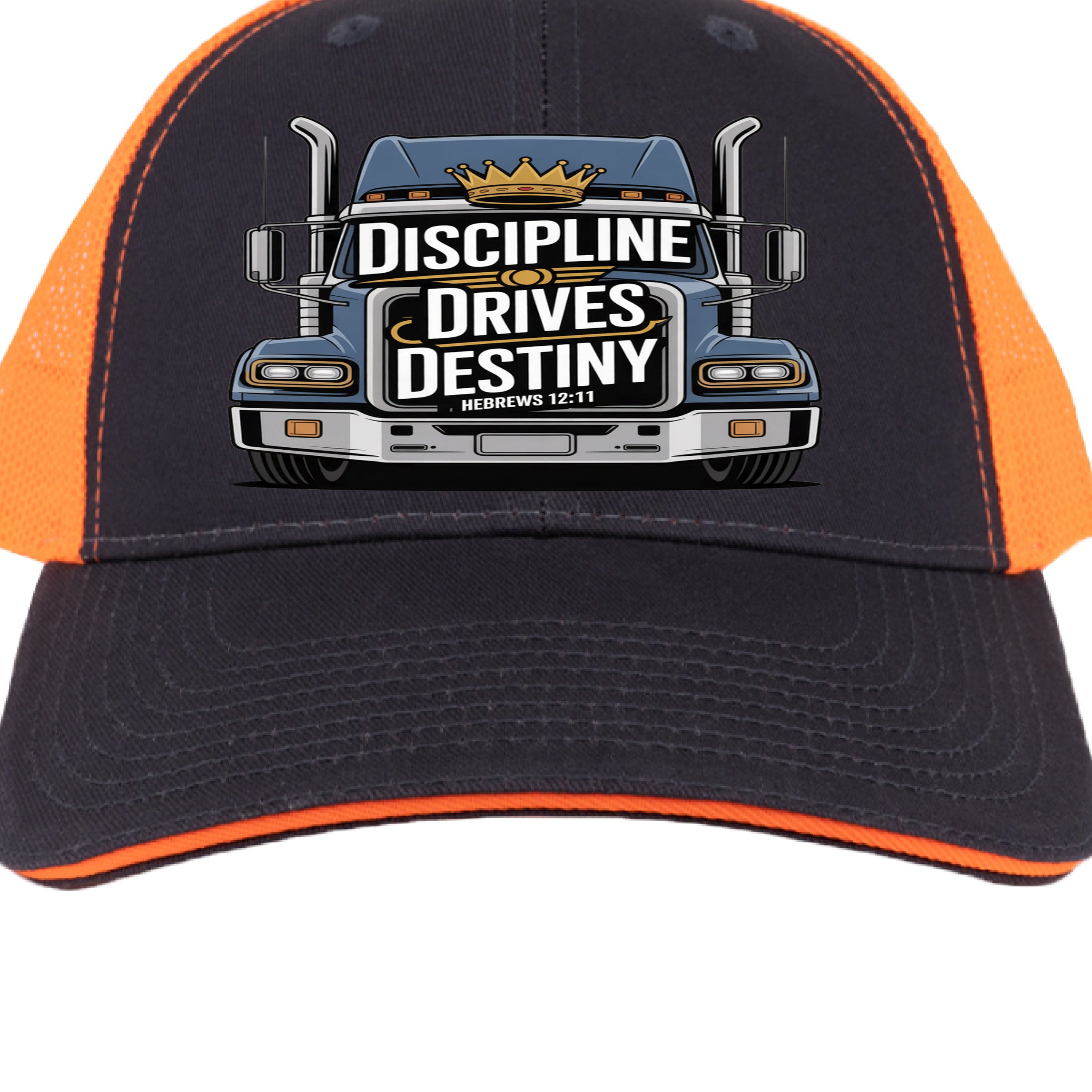 Charcoal/ Neon Orange - FRONT