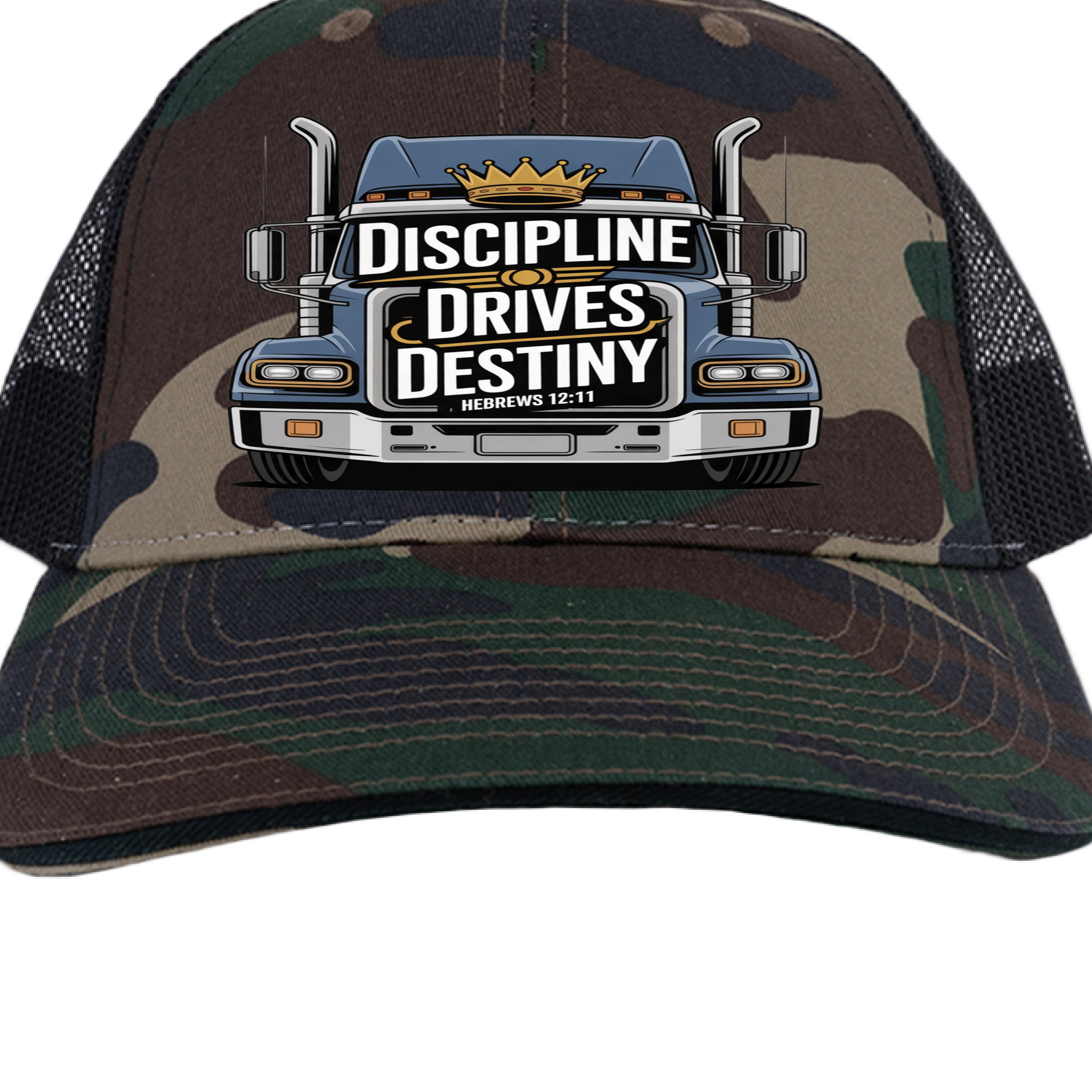 Green Camo/ Black - FRONT