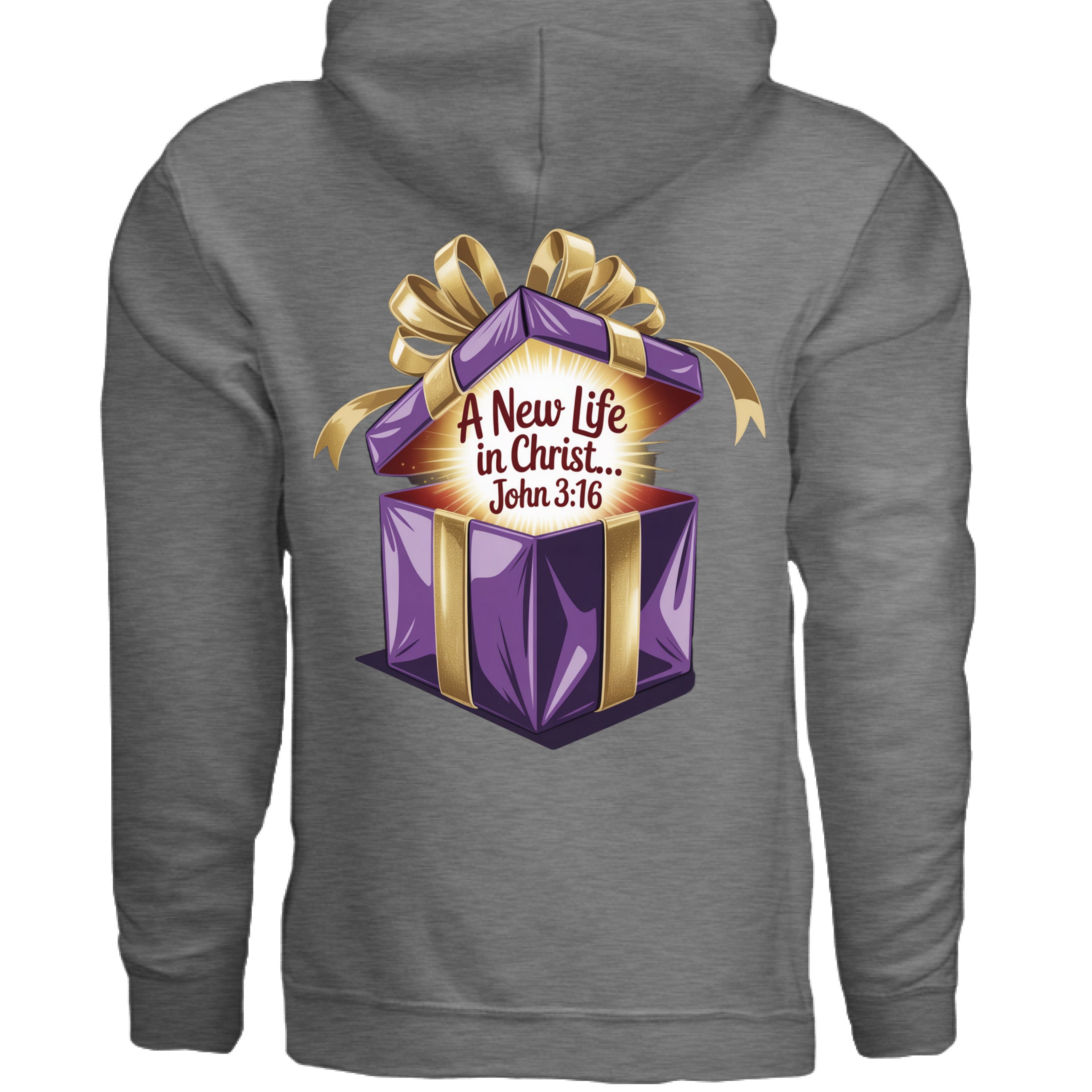 GRAPHITE HEATHER - BACK