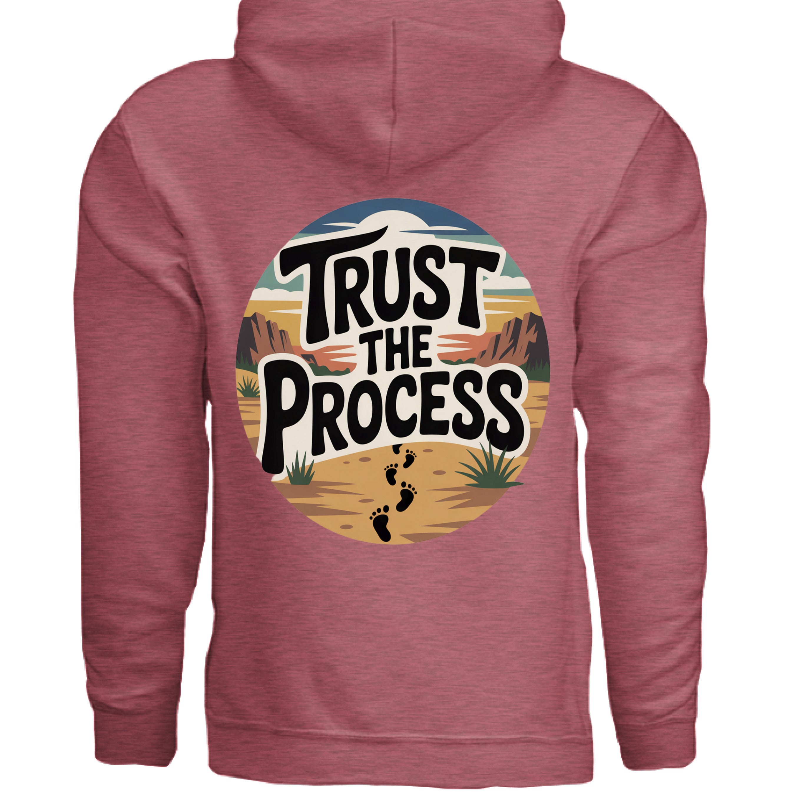 Heather Sport Scarlet Red - BACK