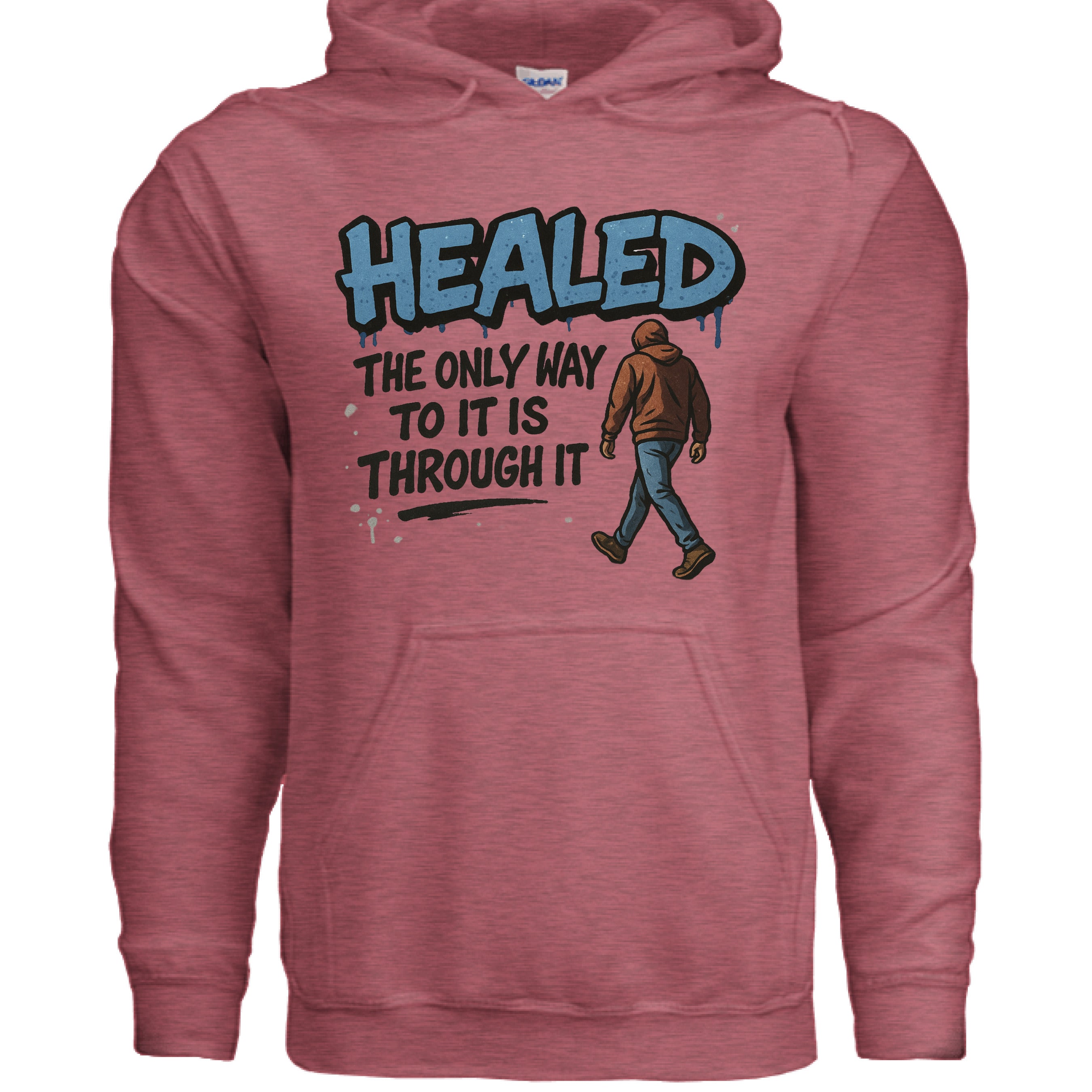 Heather Sport Scarlet Red - FRONT