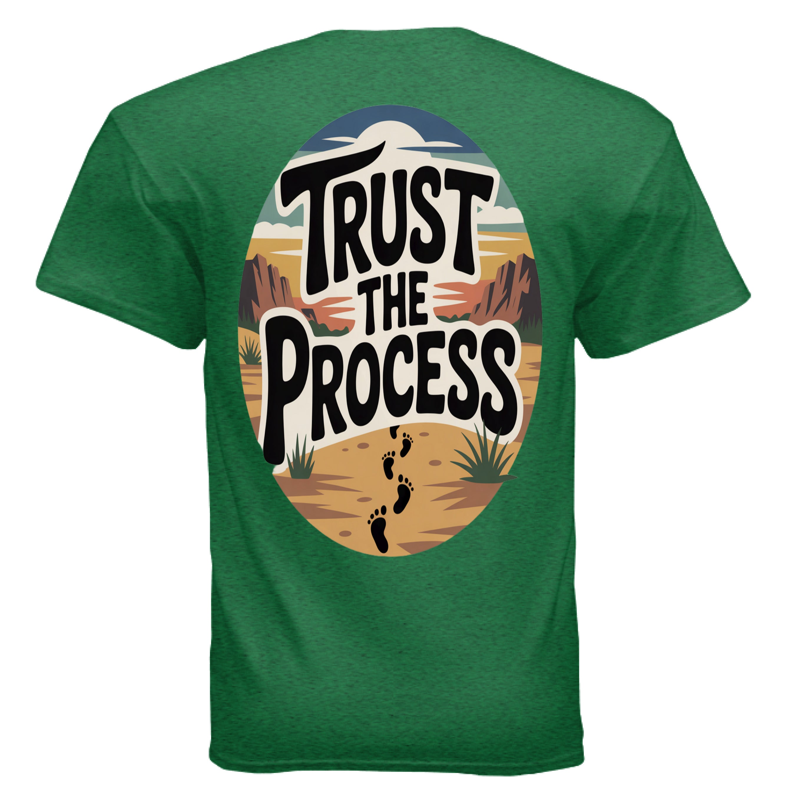 ANTIQUE IRISH GREEN - BACK