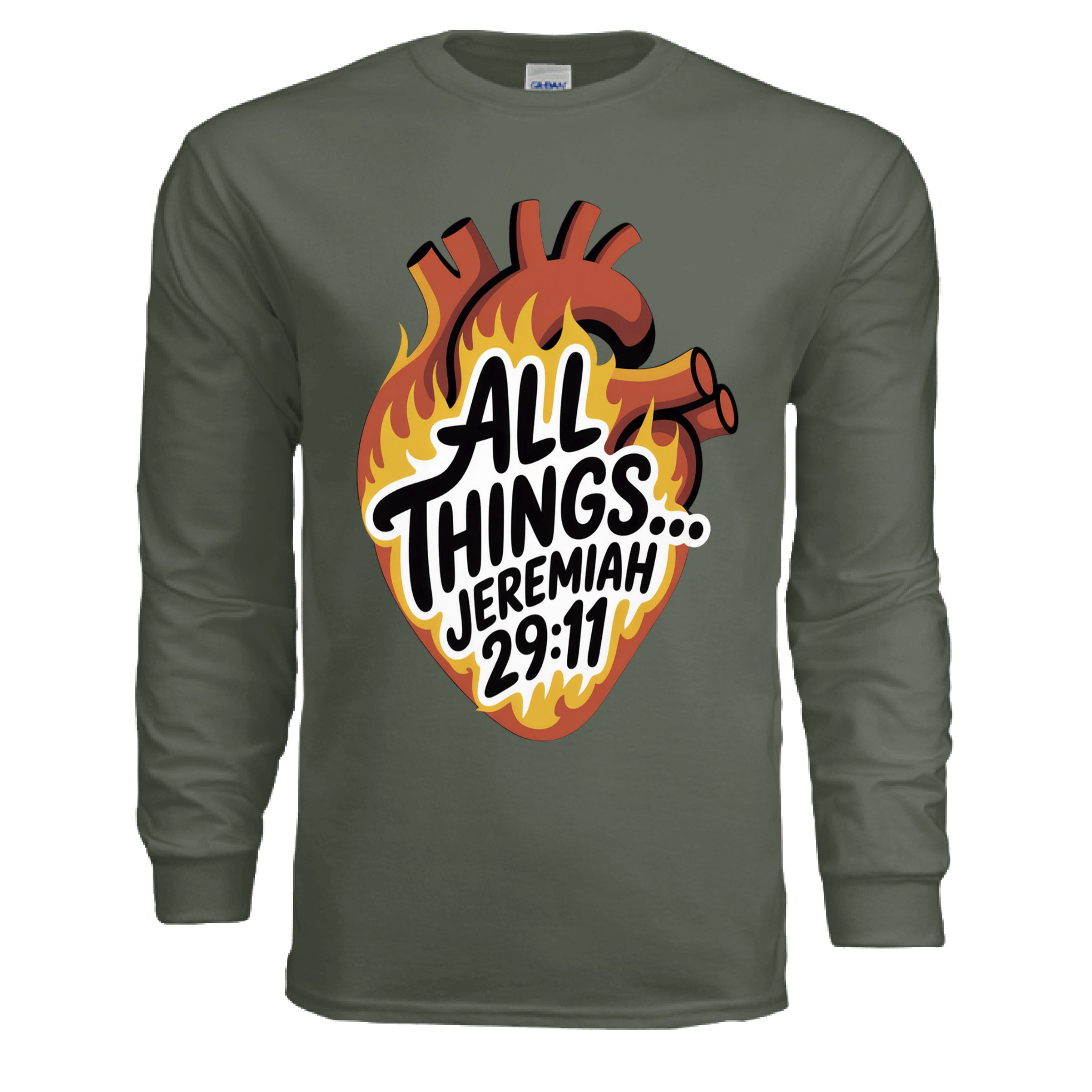 MILITARY GREEN - FRONT