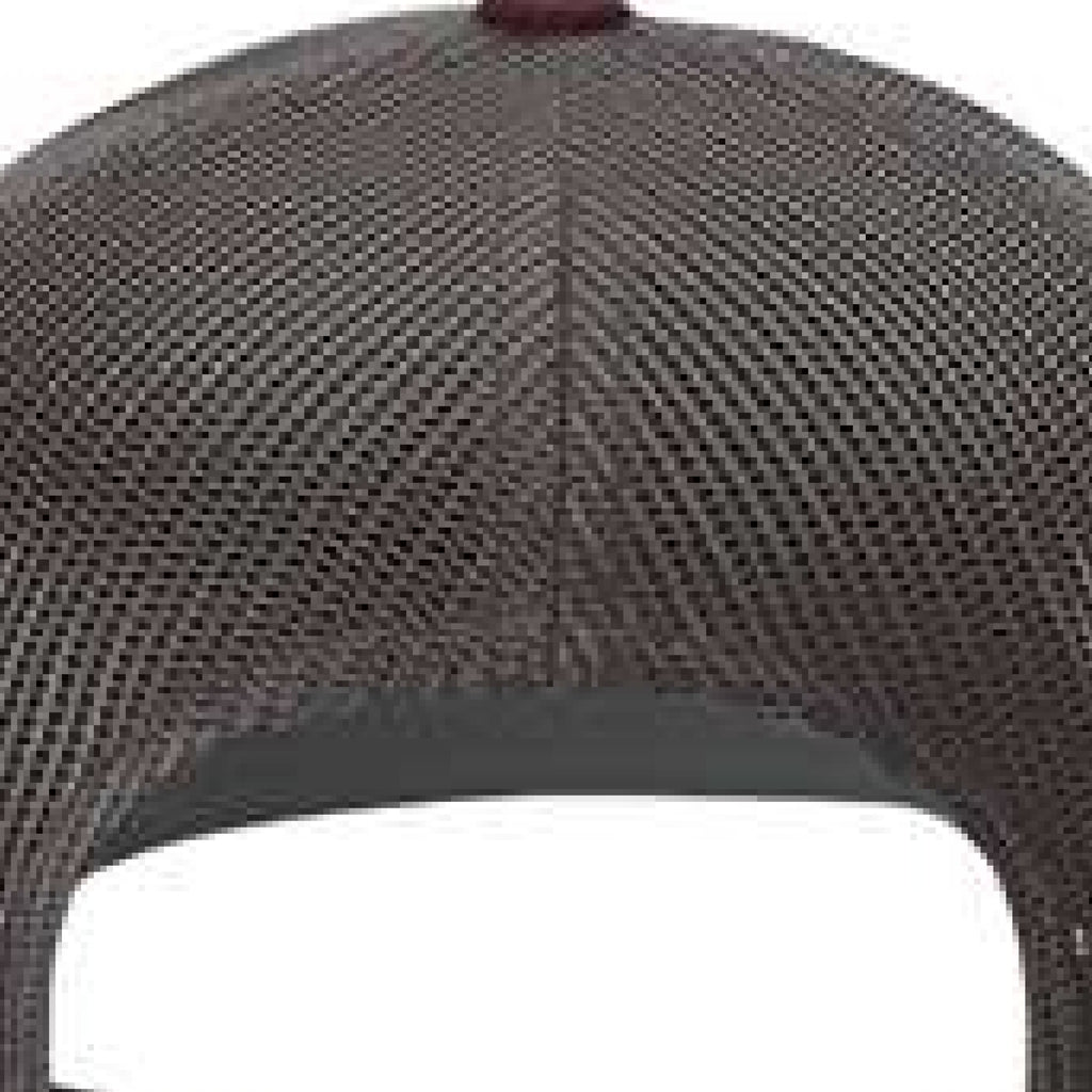 Heather Grey/ Charcoal/ Maroon - BACK