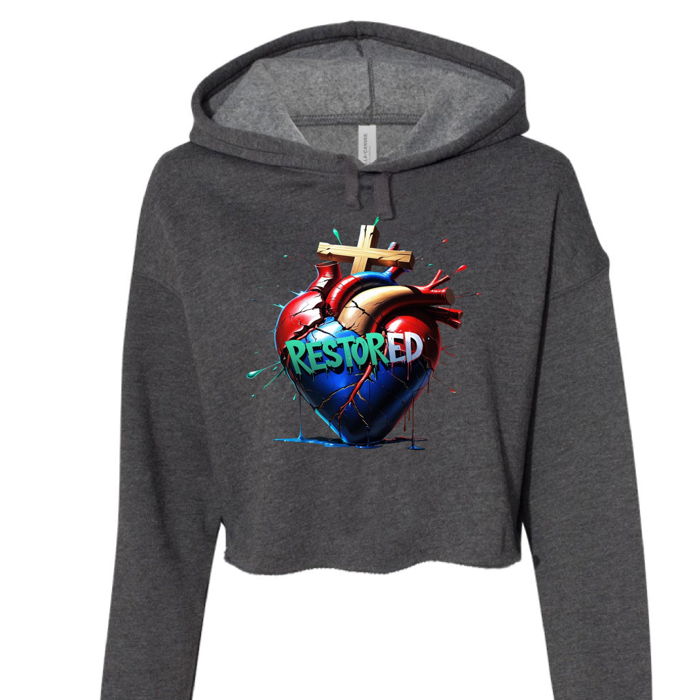 DARK GRY HEATHER - FRONT