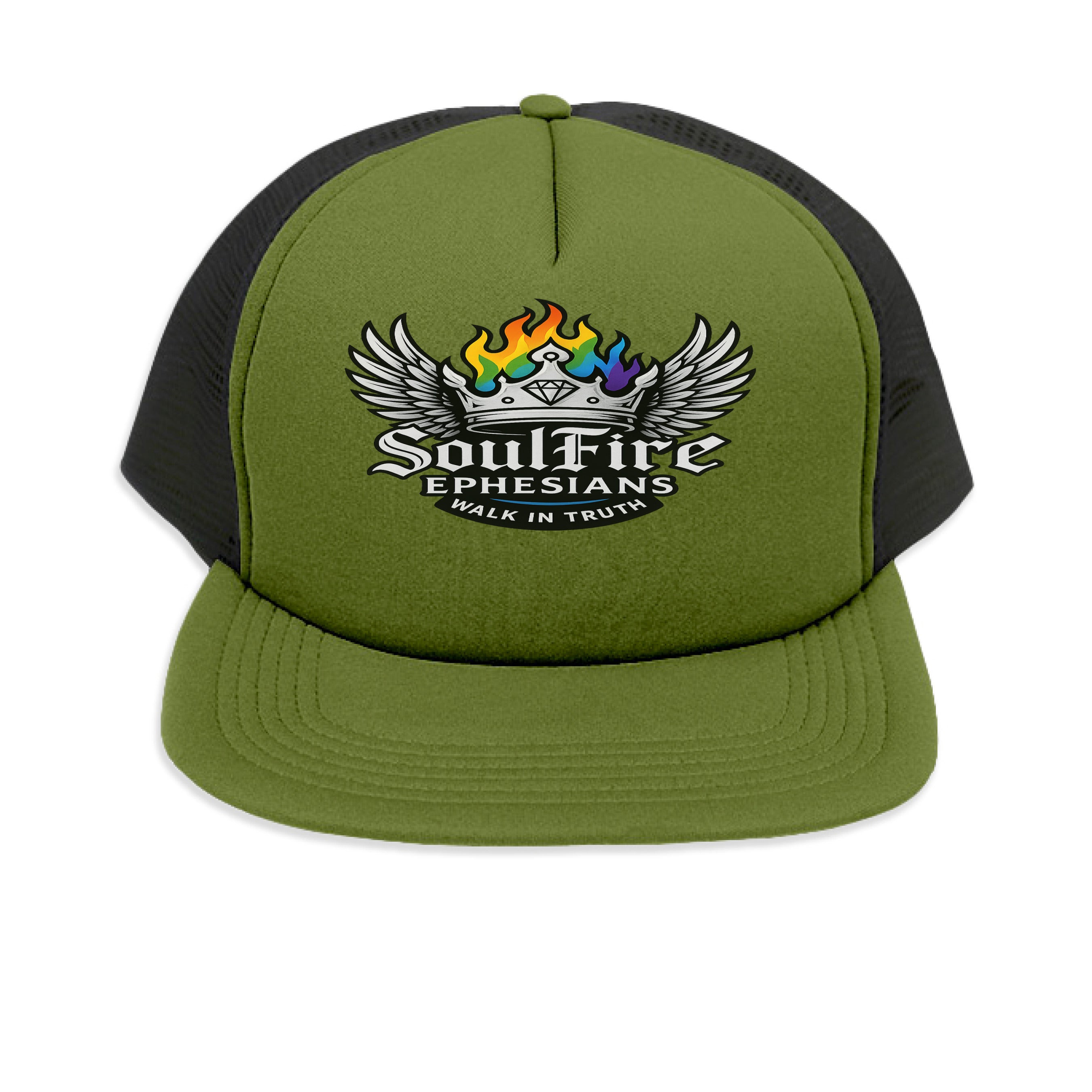 OLIVE / BLACK - FRONT