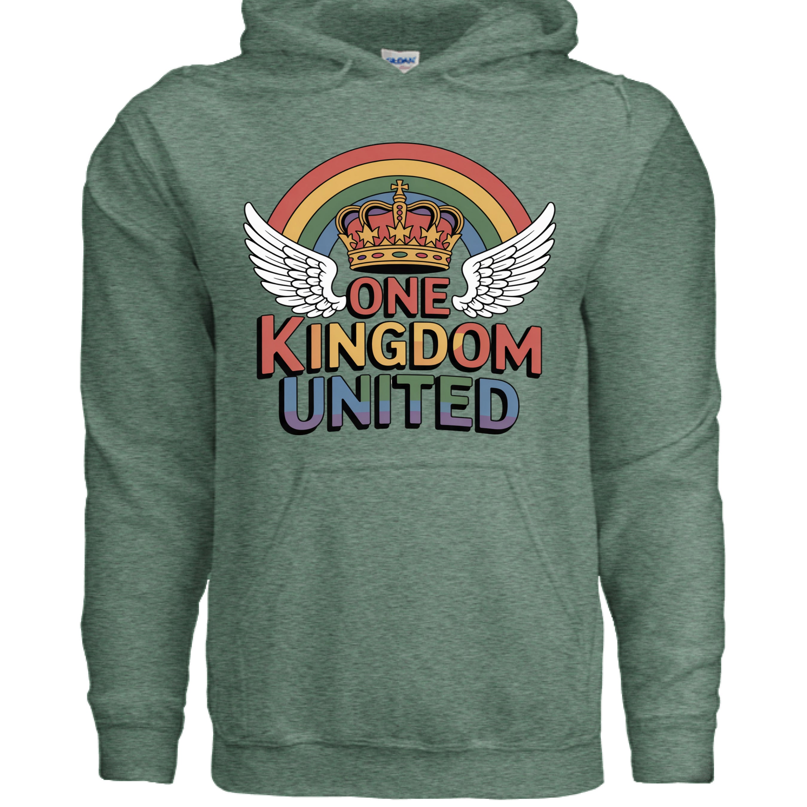 Heather Sport Dark Green - FRONT