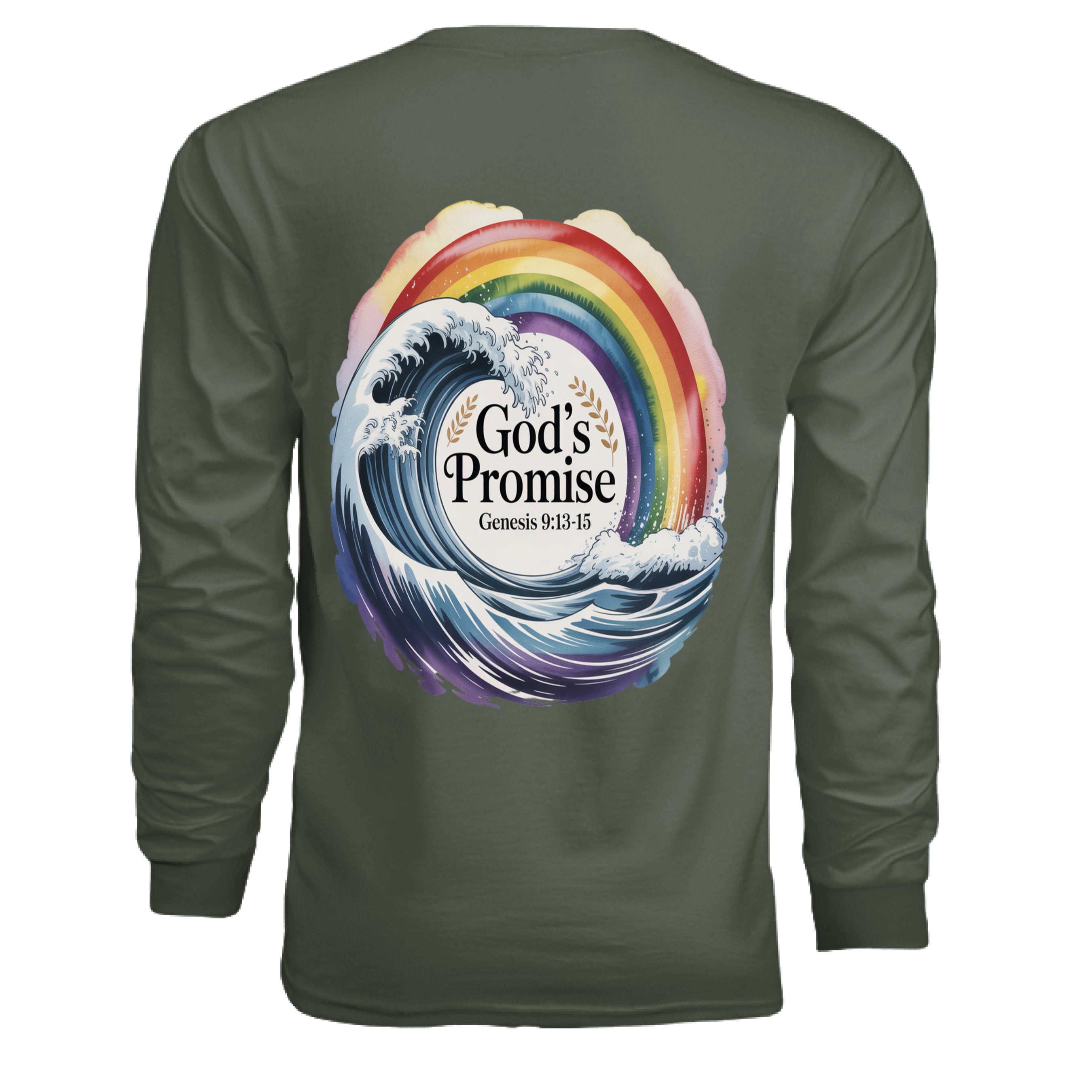 MILITARY GREEN - BACK