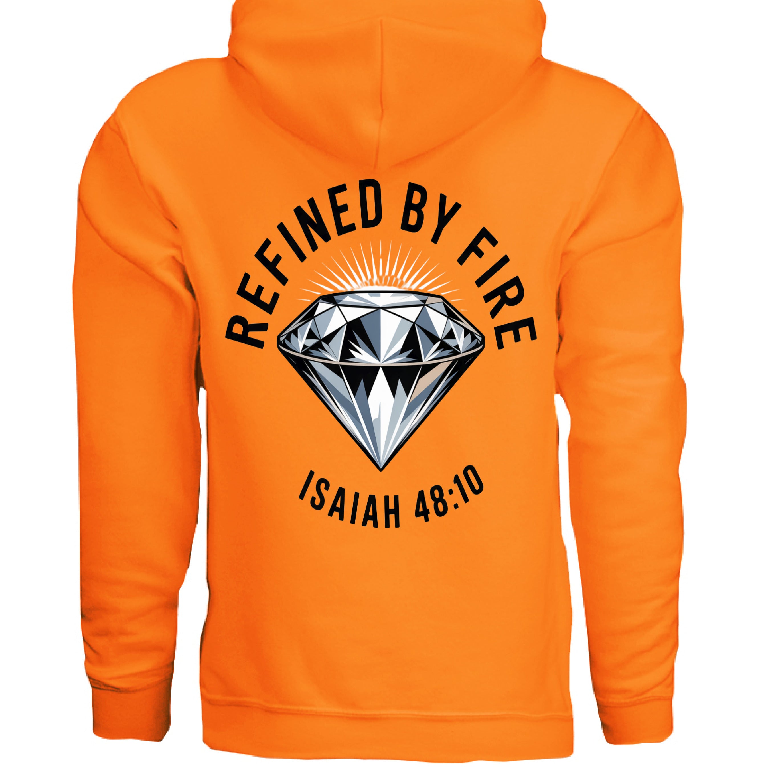 SAFETY ORANGE - BACK