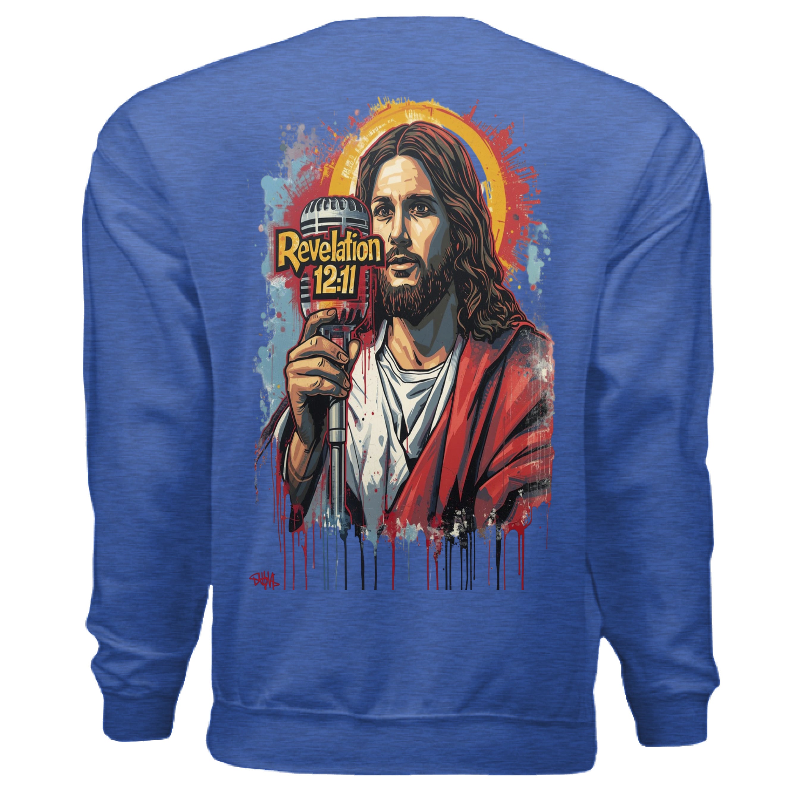 Heather Sport Royal - BACK