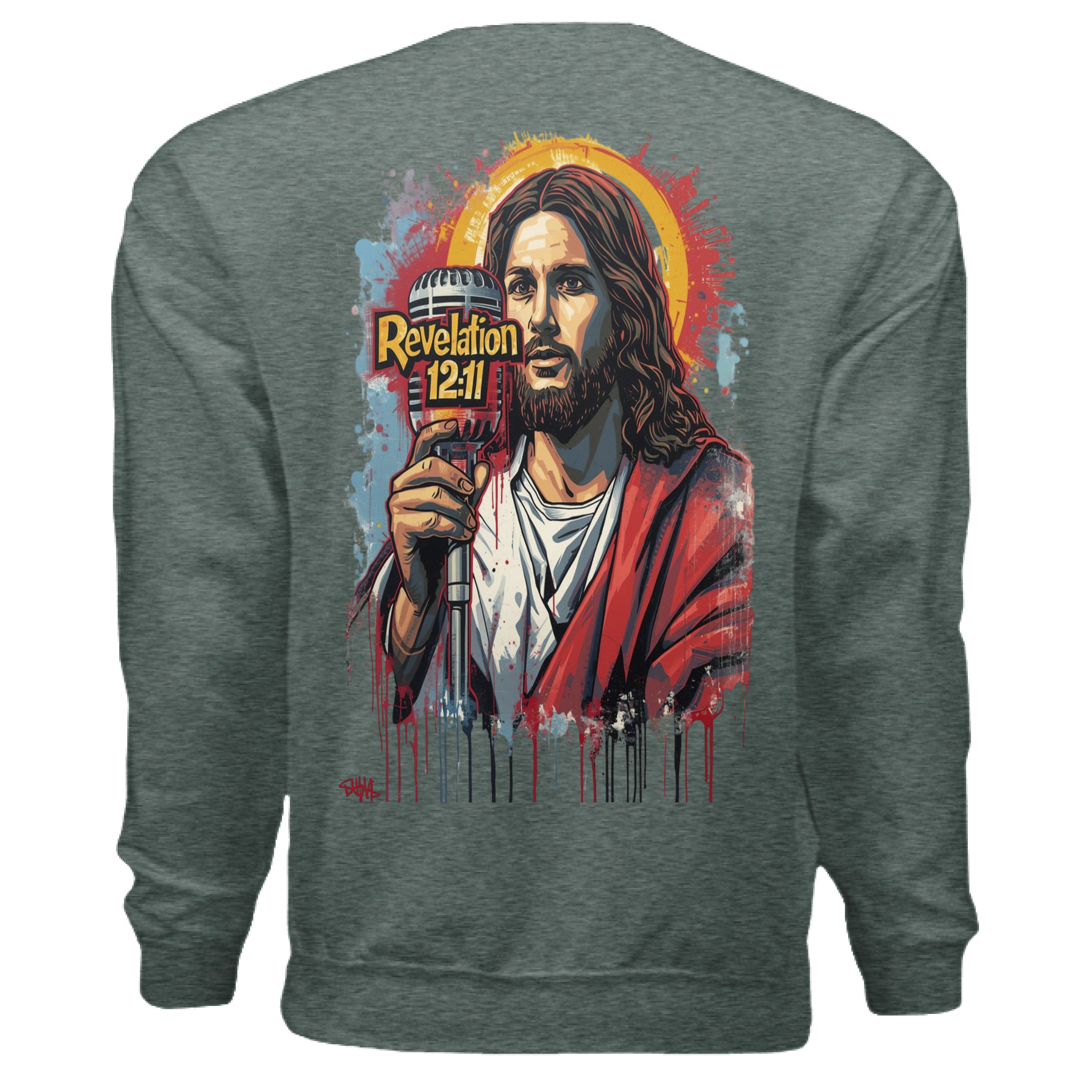 HEATHER SPORT DARK GREEN - BACK