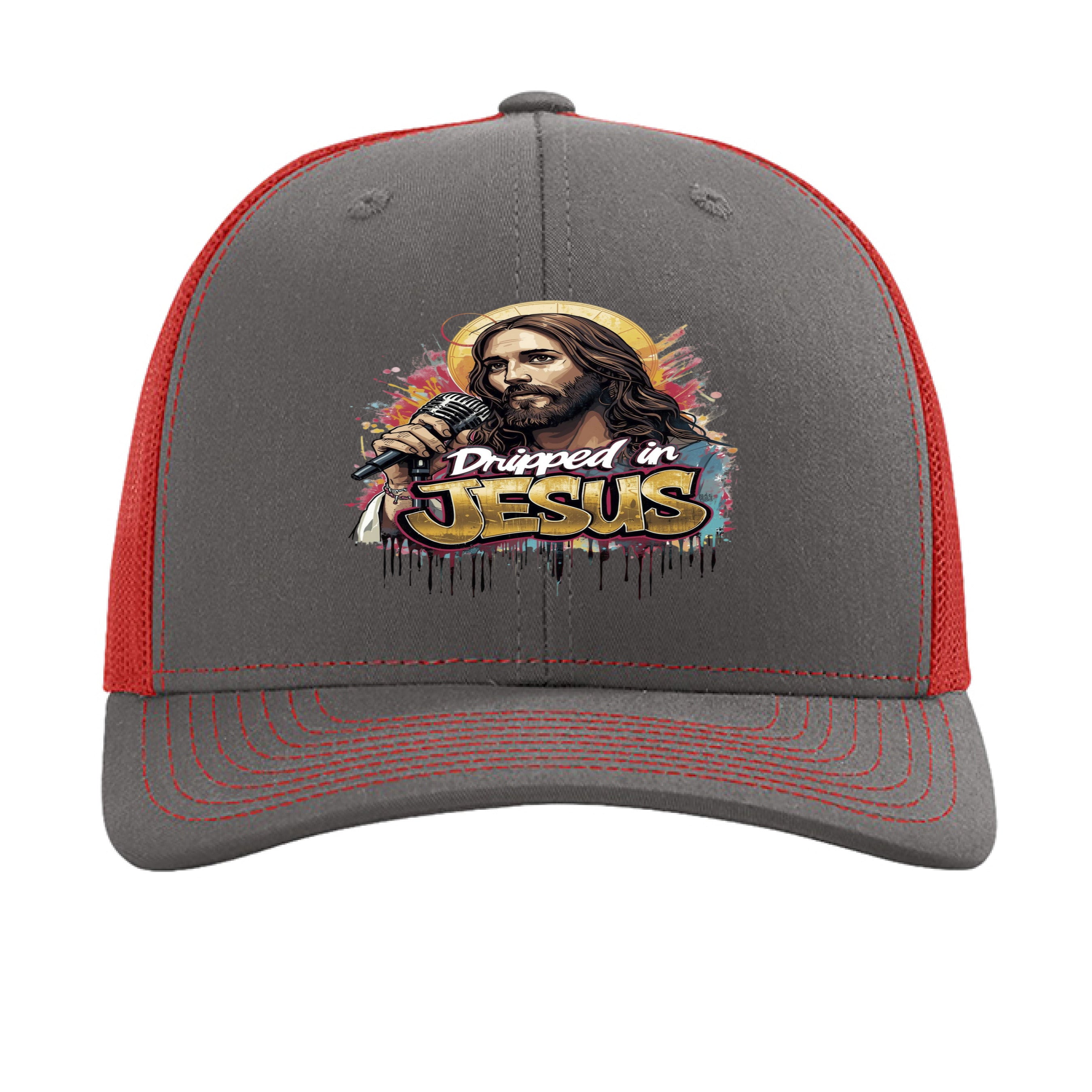 Charcoal/ Red - FRONT