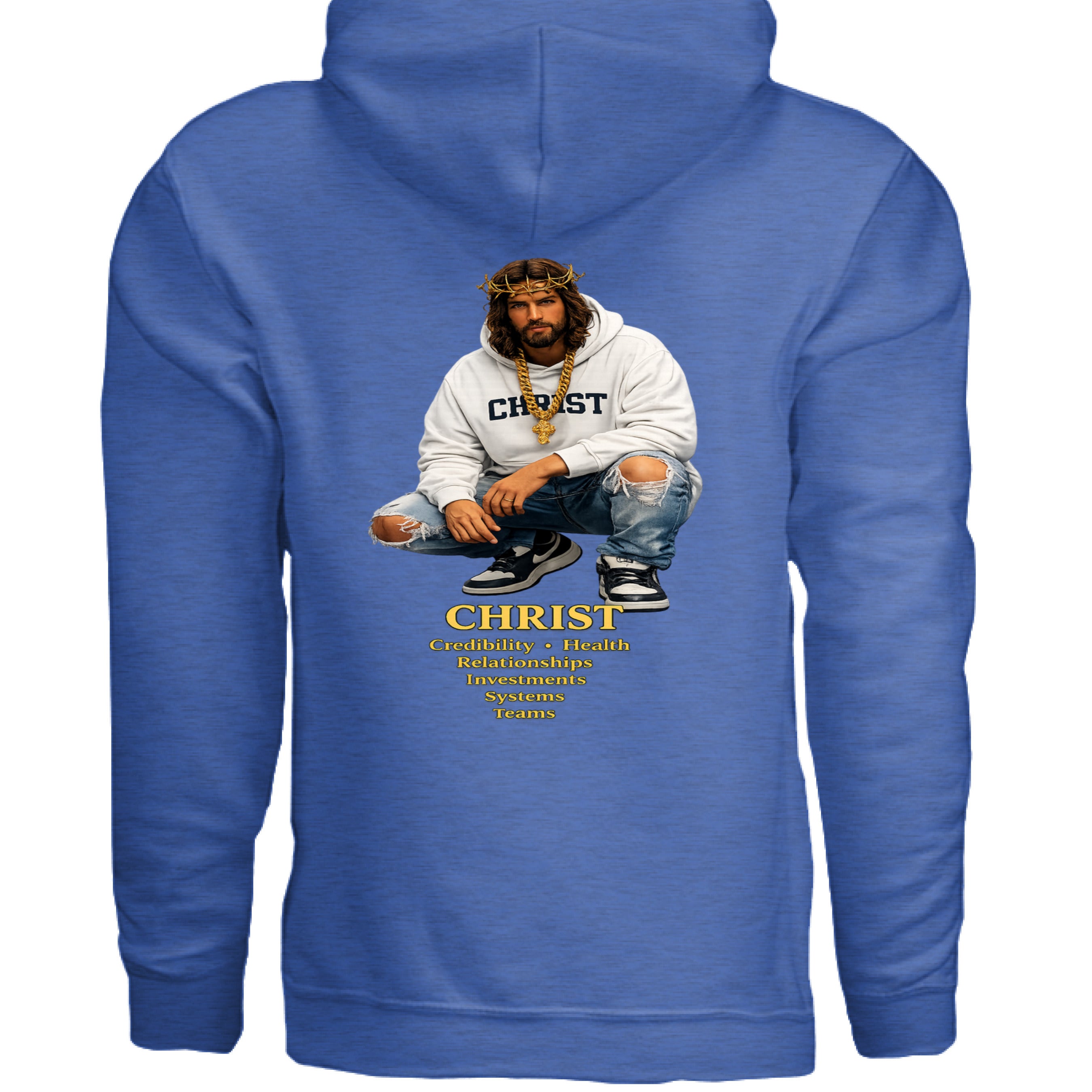 Heather Sport Royal - BACK