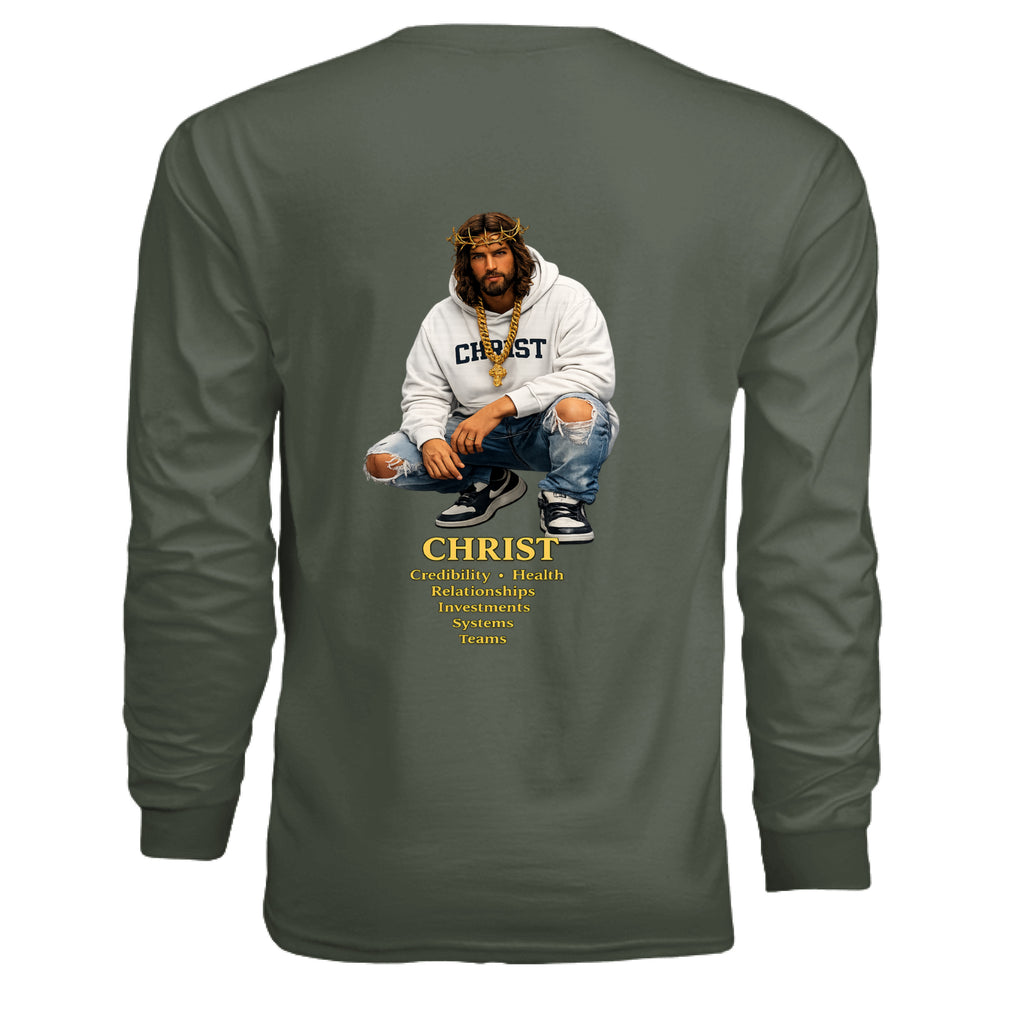 MILITARY GREEN - BACK